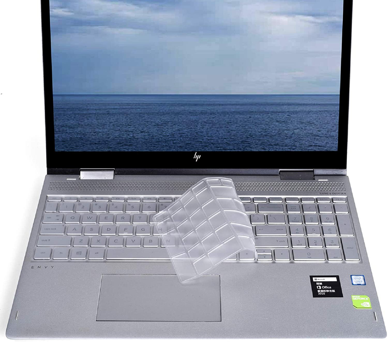 Ultra Thin High-Grade Tpu Clear Keyboard Cover For 2018 New Hp Envy X360 15.6...