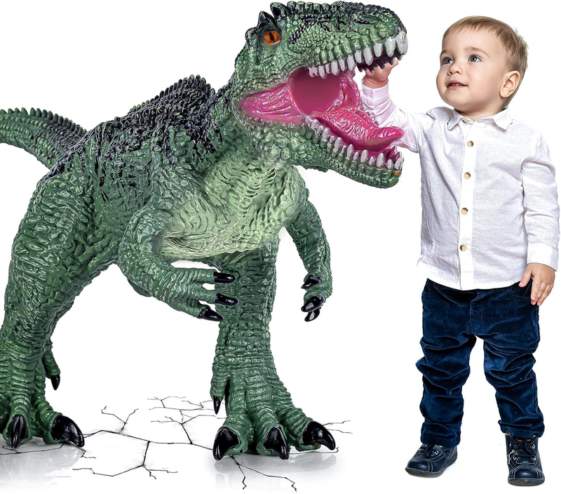 For Boys, 29 Inch Large Giganotosaurus Dinosaur Toys, Giant