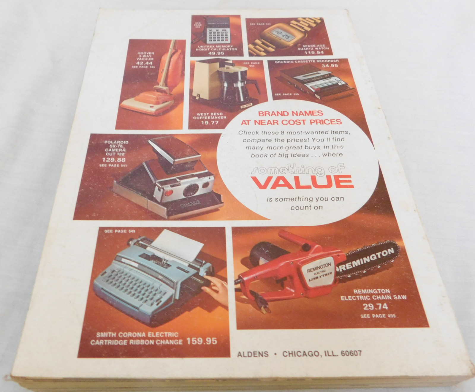 1974 ALDENS CATALOG FALL AND WINTER DEPARTMENT STORE CATALOG OF VALUES 785 PAGES