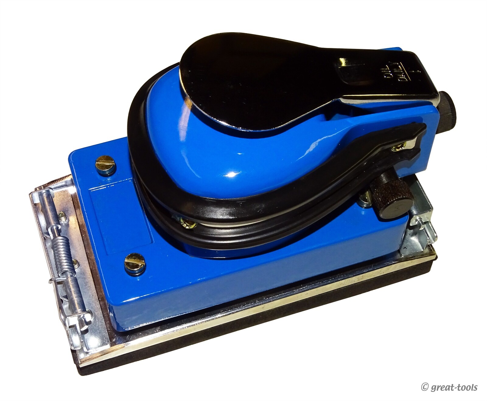 Air Palm Sander Orbital Jitterbug Pneumatic Sanding Tool Tools