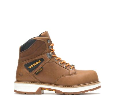 WOLVERINE Women's Carbonmax Composite Toe Waterproof Lightweight Work Boots wv