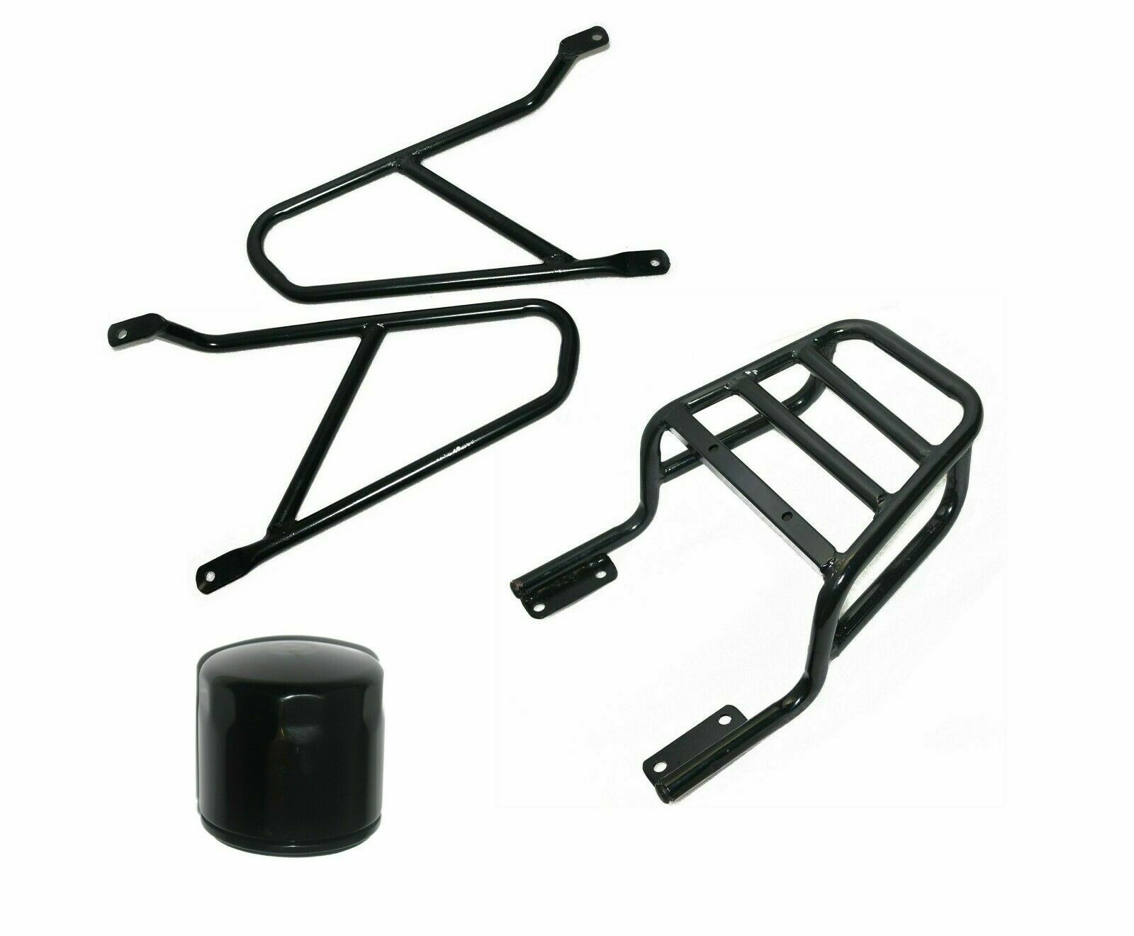 Fits Royal Enfield Interceptor 650 Pannier Mounting Luggage Rack With Oil Filter