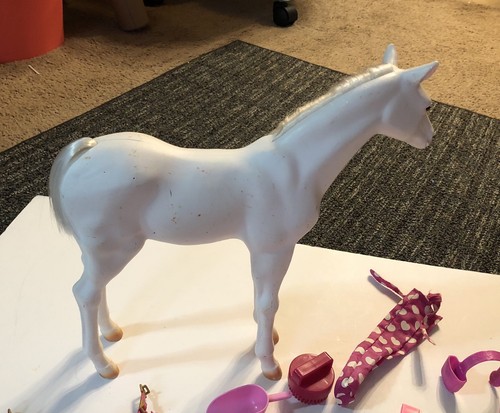 Battat White Horse Our Generation Horse with Accessories