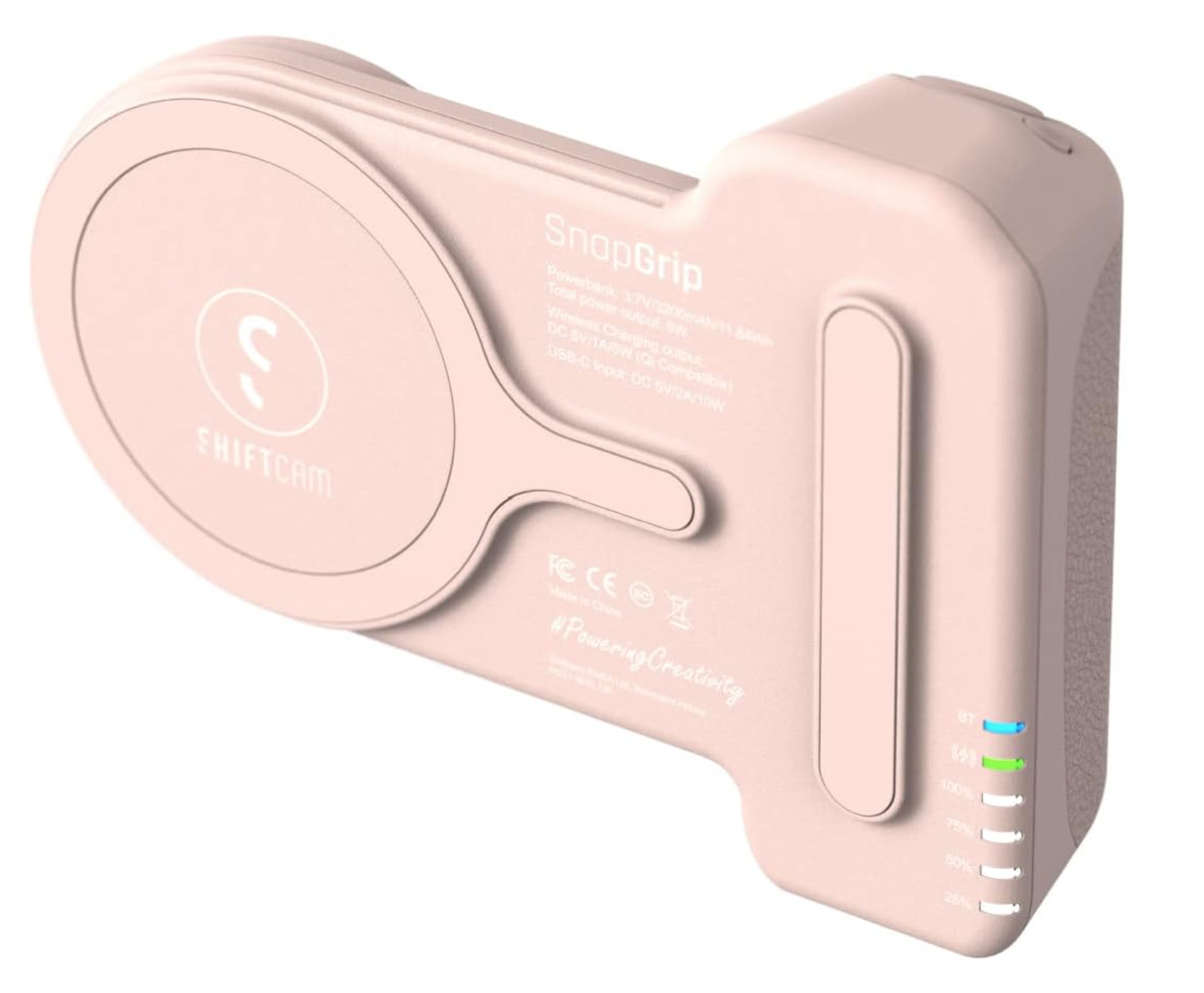 ShiftCam SnapGrip Creator Kit - Mobile grip with battery