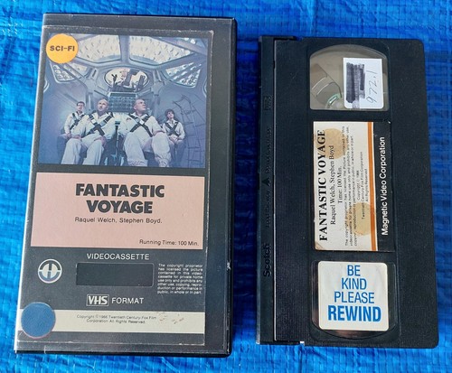Fantastic Voyage (VHS 1966) Magnetic Video Corporation First Release Rental Copy | eBay Fantastic Voyage (VHS 1966) Magnetic Video Corporation First Release Rental Copy | eBay