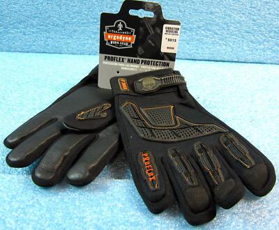 ERGODYNE 9015 VIBRATION REDUCING ANSI-ISO CERTIFIED GLOVES, M MEDIUM SIZE, PROF