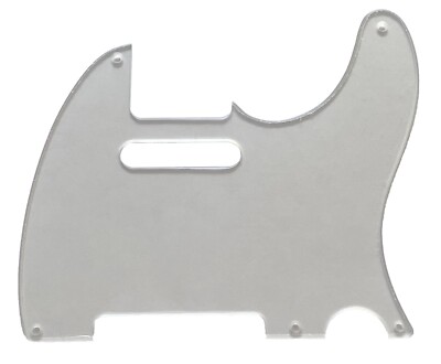 Clear Transparent  Pickguard Guitar Parts For Fender Esquire Telecaster 5-Hole