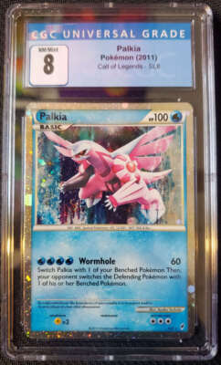 2011 Pokemon Call of Legends Palkia CGC 8 NM/Mint #SL8