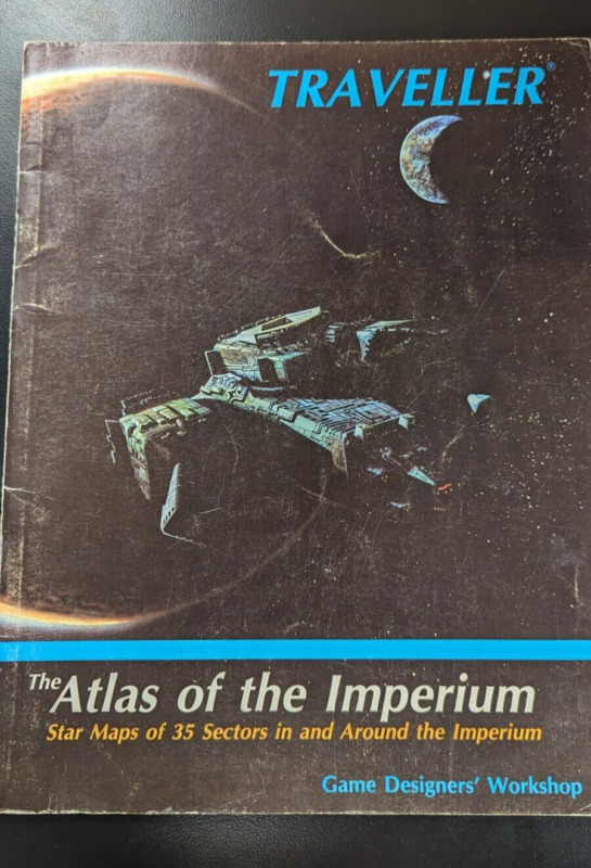 Traveller The Atlas Of The Imperium - Gdw