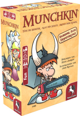 Munchkin 1+ 2 Set (Deutsch) Brettspiel, quest