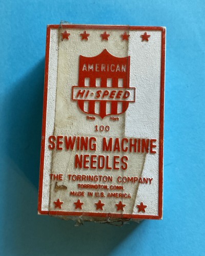 vintage an・an no.18 NOS* VINTAGE-149X7-# 18-AMERICAN-HI-SPEED SEWING NEEDLES