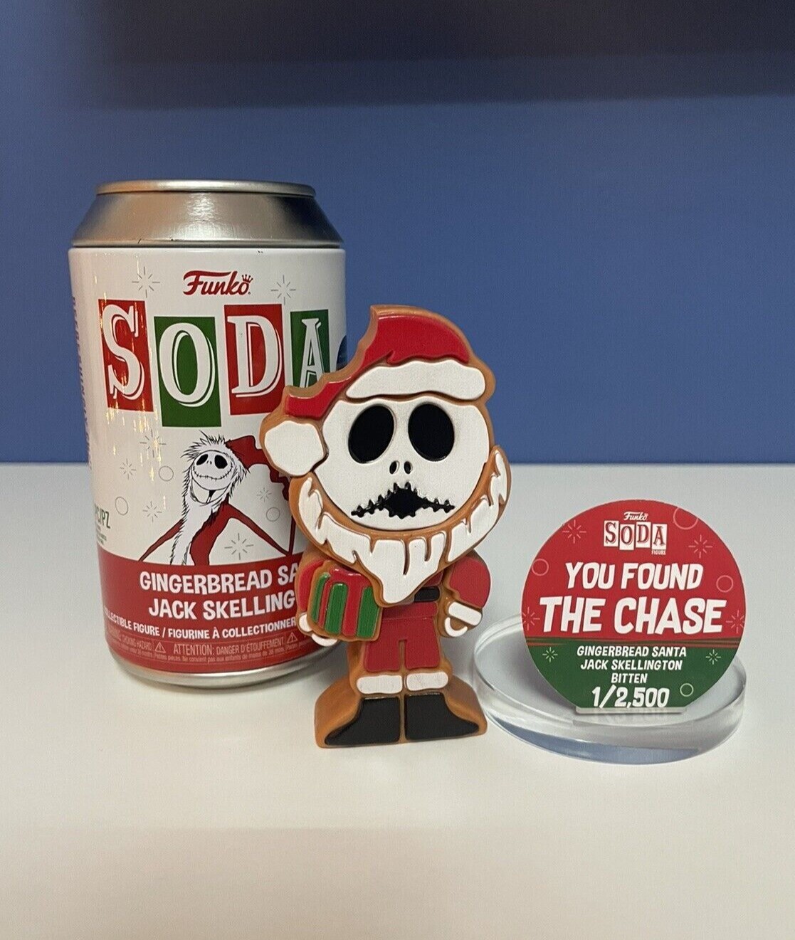 Funko Soda: Gingerbread Santa Jack Skellington - CHASE -1