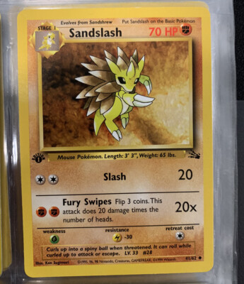 Sandslash 41 62 1st Edition Prices 1 99 0 00 Mavin