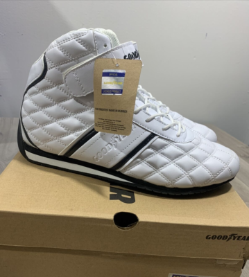 Goodyear Men s Size US 9 Clutch Strap Lace Up Racing White