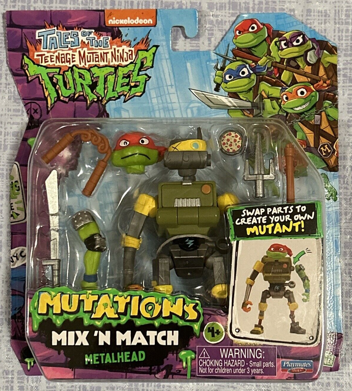 NEW 2024 Teenage Mutant Ninja Turtles Mutations Mix 'n Match