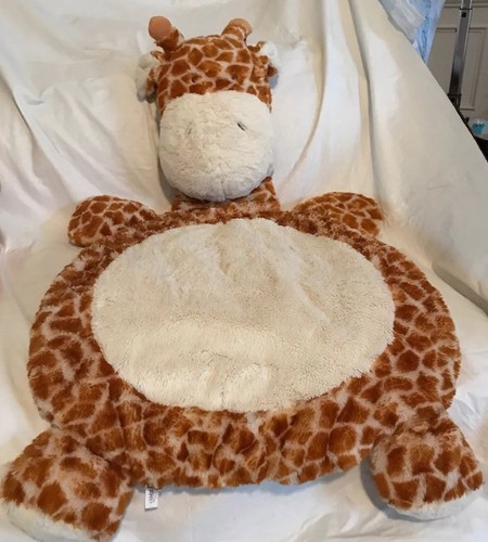 Bestever Baby Plush Giraffe Baby Play Mat Cuddle Rug Lovey Discontinued EUC