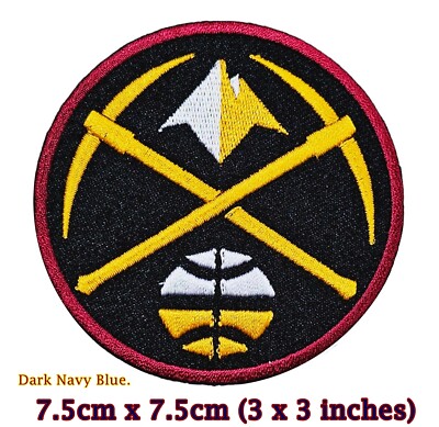 DENVER-NuggetBasketball Sport Patches Logo (Select options) Thai by USPS agent
