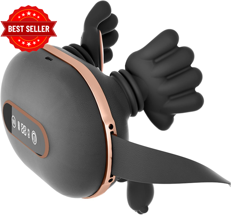 Bionic Heated Massager, Adjustable Heat, Shiatsu Neck and Back Massager, Electri