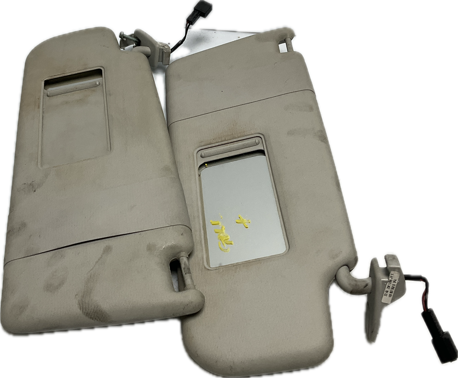 Alette pantine parasole destra e sinistra per modello: VOLKSWAGEN GOLF PLUS