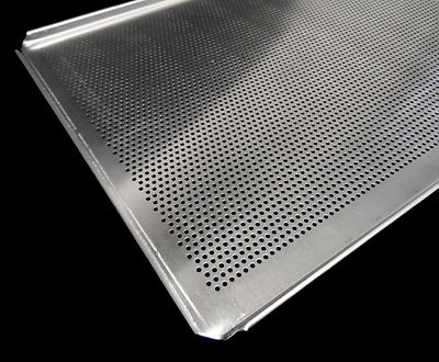 2 Stück Alu-Backbleche 33x45,7 Cm – Halbes Backblech Mit Rand, Ofen- & Gefriergeeignet, Antihaftbeschichtet