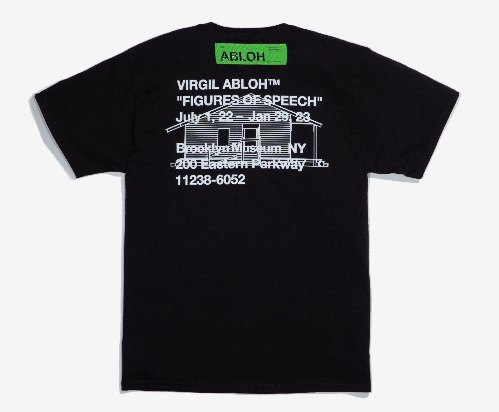 Virgil Abloh x Champion x Brooklyn Museum T-Shirt | Black Virgil Abloh x Champion x Brooklyn Museum T-Shirt | Black