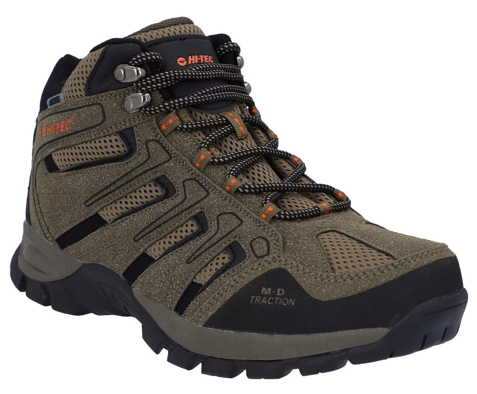 Hi Tec Torca Walking Boots Mens Lightweight Waterproof Hiking Lace Up UK7 13