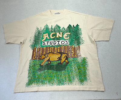 Acne studios printed best sale shirt