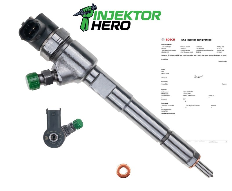 0445110351 Injecteur Fiat Peugeot Opel 1.3 Cdti Multijet Injecteur