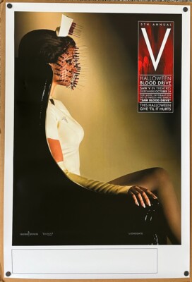 SAW V MOVIE POSTER Single Sided ORIGINAL Advance NURSE B 27x40 HORROR