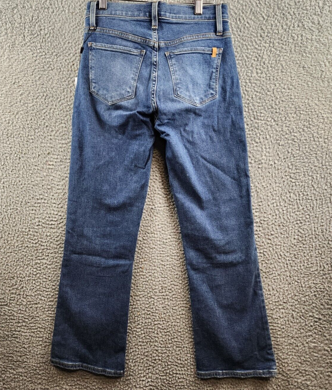 Joe's Jeans The Callie High Rise Cropped Boot Jeans Women's 25 Energy Button Zip - Picture 12 of 14