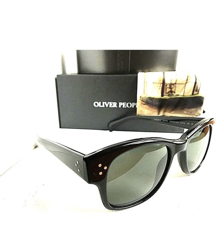 Pre-owned Oliver Peoples Brand Polarized  Jannsson 51mm Black Men's Sunglasses