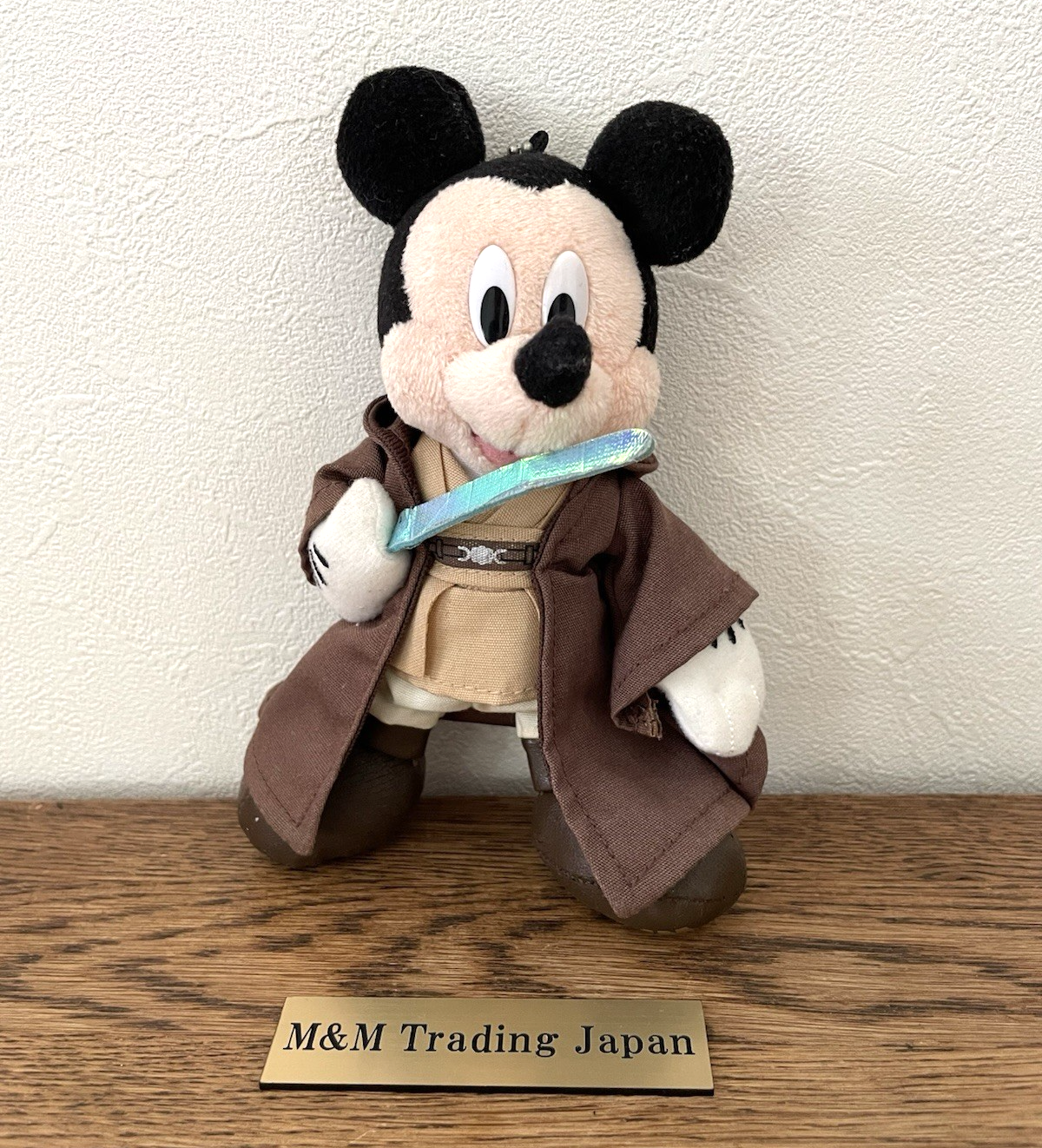 Star Wars Jedi Knight Mickey Mouse Character Plush Doll