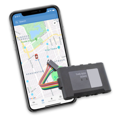 Lightning GPS Discreet Wired Real-Time GPS Vehicle Tracker for Fleet,Car & Teens