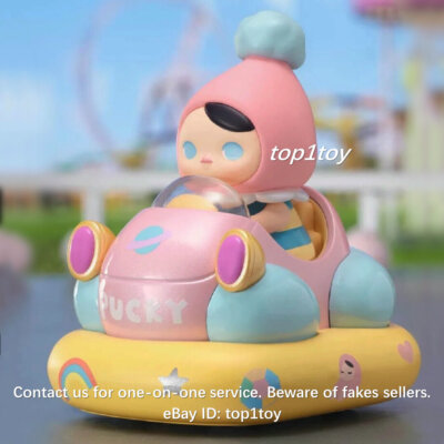 POP MART x PUCKY Popcar Bumper Car Pucky Mini Figure