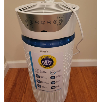 TotalClean 5-in-1 UV-C Large Room Air Purifier - Homedics