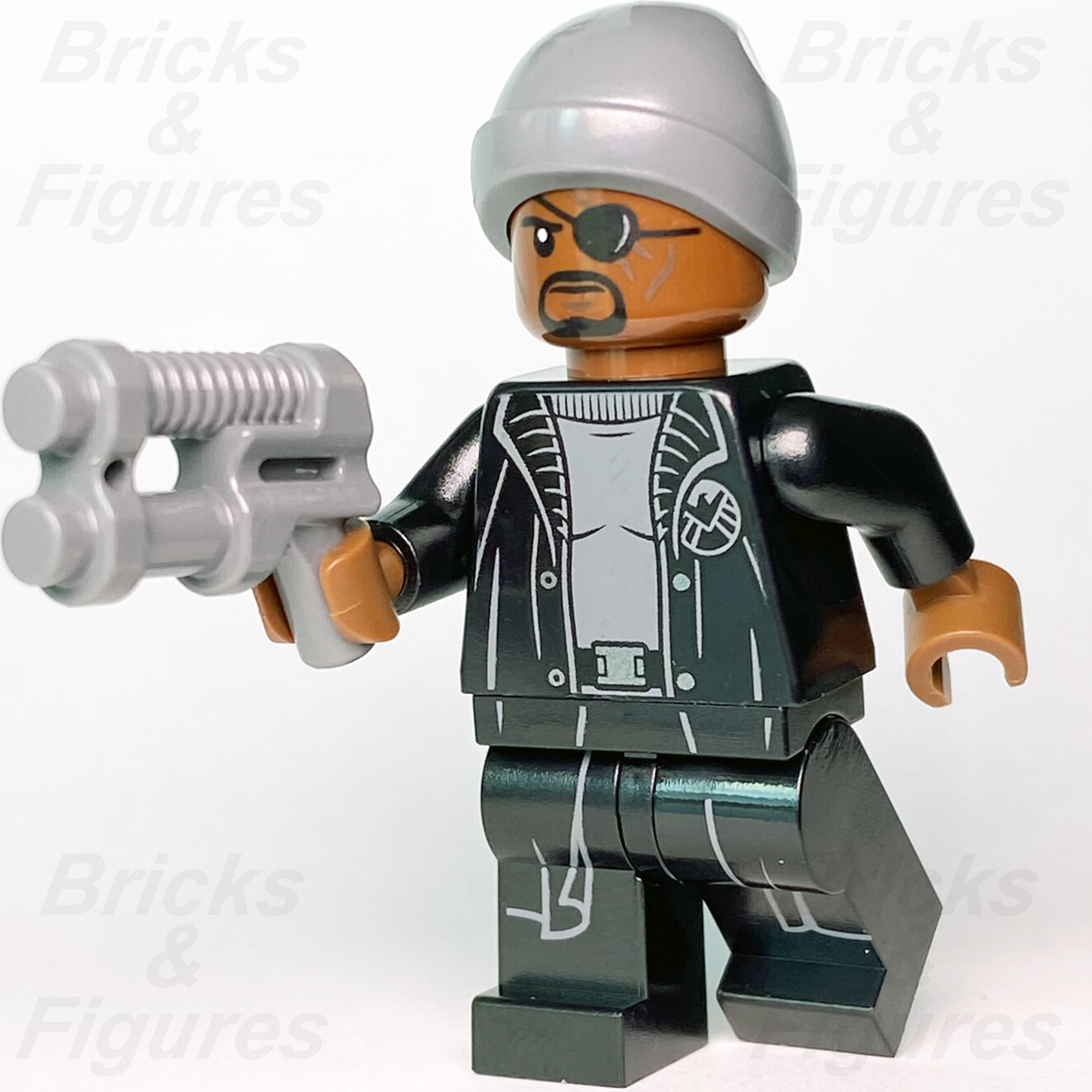 ぷれ2 NEW LEGO Nick Fury Minifigure (sh585b) 76216 Marvel | eBay