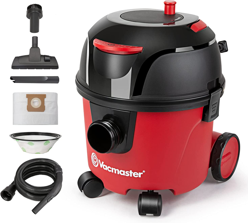 Vacmaster Canister Vacuum 3 Gallon Corded Dry Vacuum Cleaner Residential Commerc