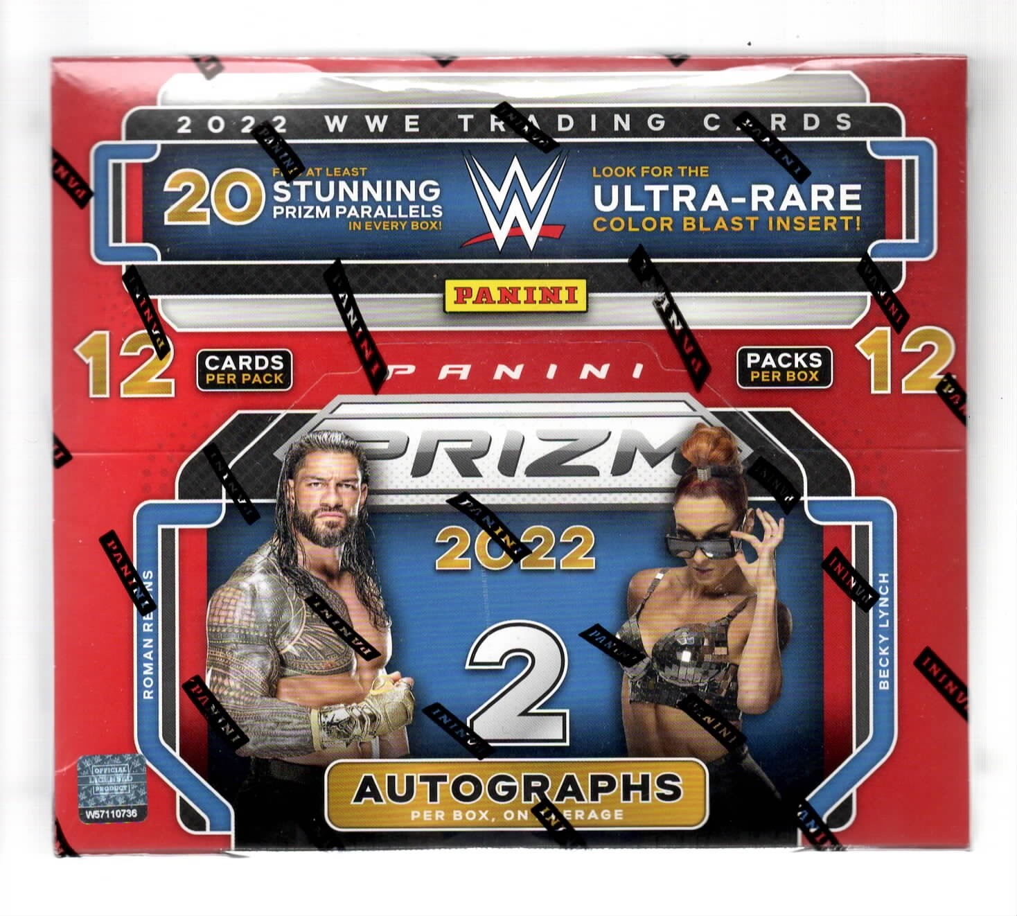 2022 PANINI PRIZM WWE SEALED HOBBY FOTL FIRST OF THE LINE