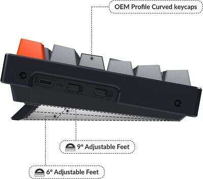 NEW Gaming Keychron K3,K6,K8,K10 Wireless Mechanical Keyboard