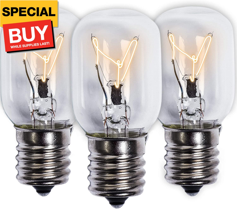 8206232A Bulb 40W 125V Whirlpool Microwave Light Bulbs under Hood Kei 125V 40W M