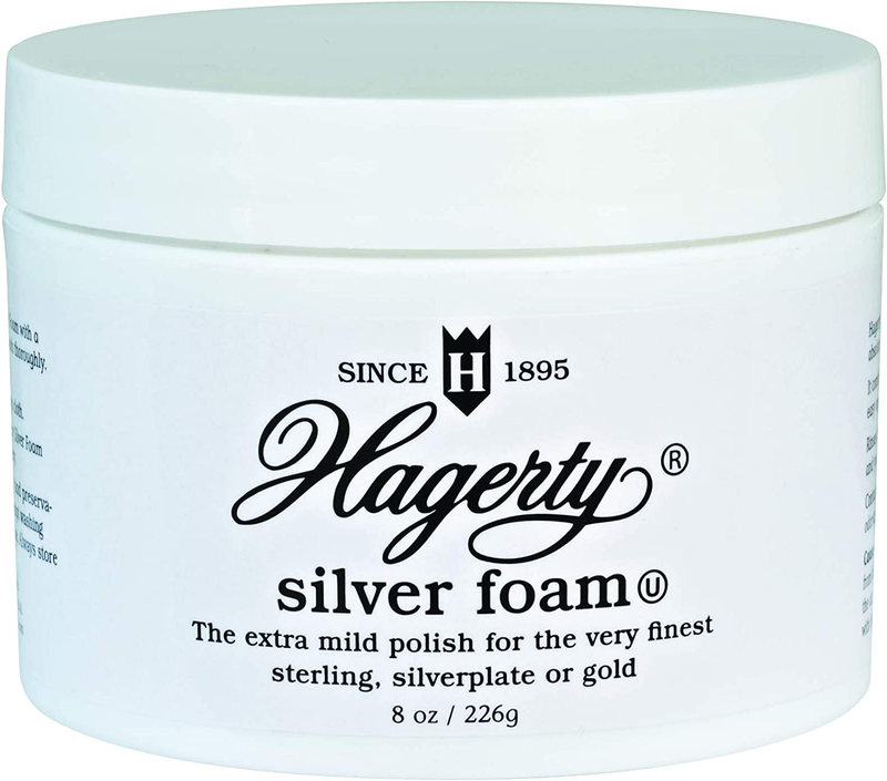 Hagerty 11070 8-Ounce Mild Silver Polish, White