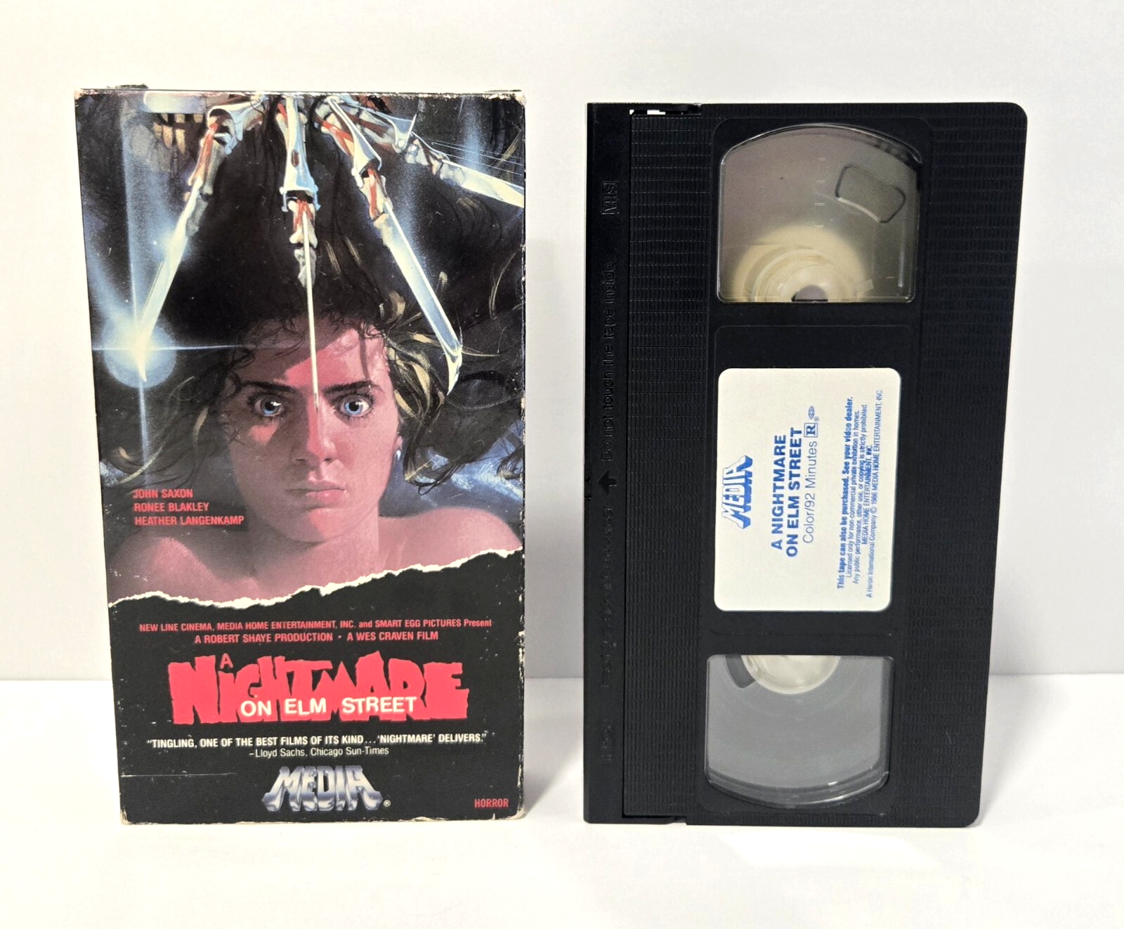 The Nightmare on Elm Street VHS Tape (1987) 86112037936| eBay