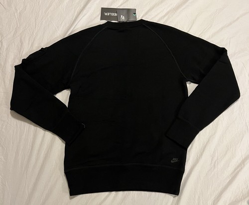 Pre-owned Nike Nsw X Loopwheeler Crewneck Sweatshirt Made In Japan Size S $190 Retail In Black