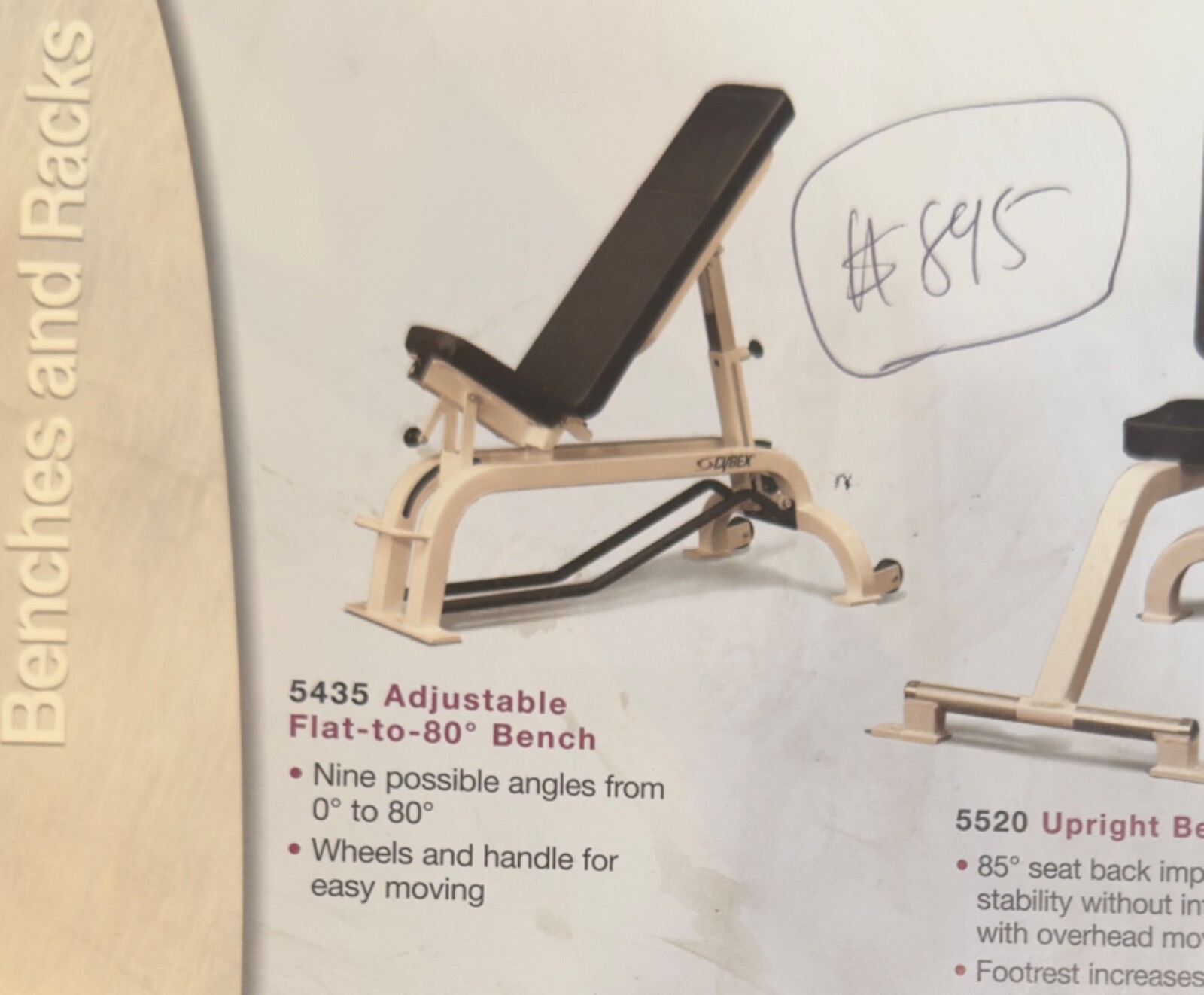 サイベックス フラットベンチ Cybex Olympic Bench Package (1 Flat, 1 Incline, & 1 Decline