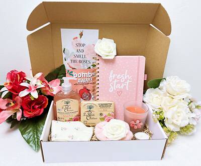 Roses Gift Box for Women Birthday Gift ideas Spa time Pamper Gift for Mother