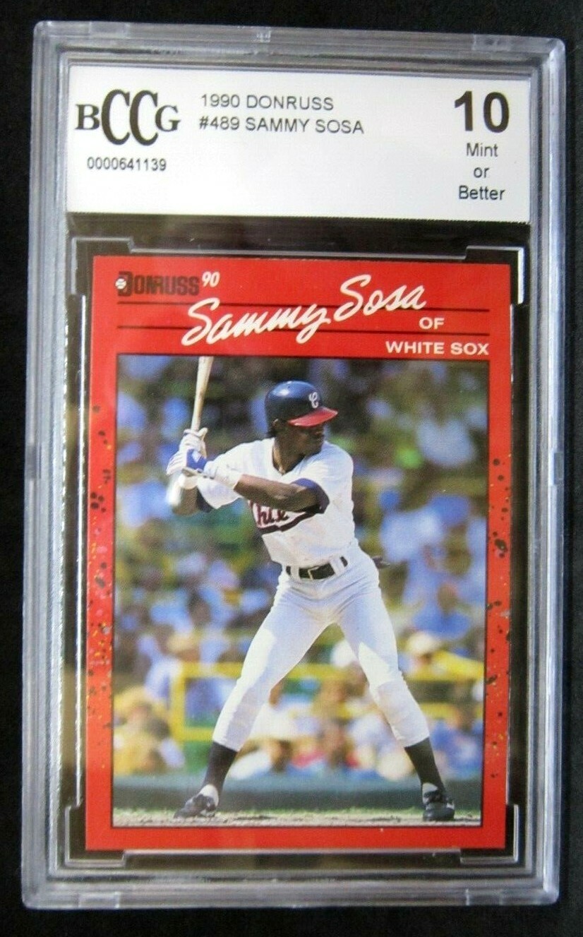 mimosaページ SAMMY SOSA 1990 DONRUSS BATTING POSE ROOKIE CARD#489 BCCG10