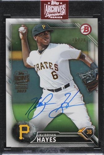 2023 Topps Archives Signature Series - Ke'Bryan Hayes #16B-BP85