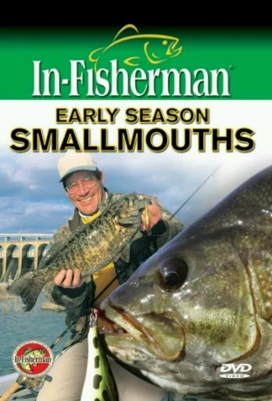 NEW In-Fisherman Early Season Smallmouths DVD Video Temp Wind Position Tackle