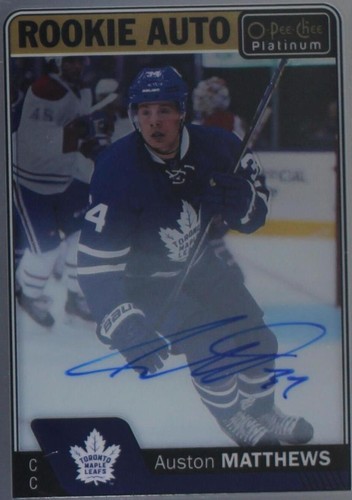 2016-17 O-Pee-Chee Platinum - Auston Matthews #R-AM