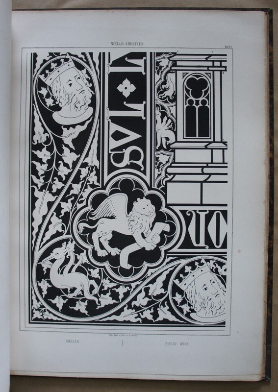 ModÃ¨Les Gothiques. Statz Et Ungewitter. Paris 1858. 36 Planches. In Folio.